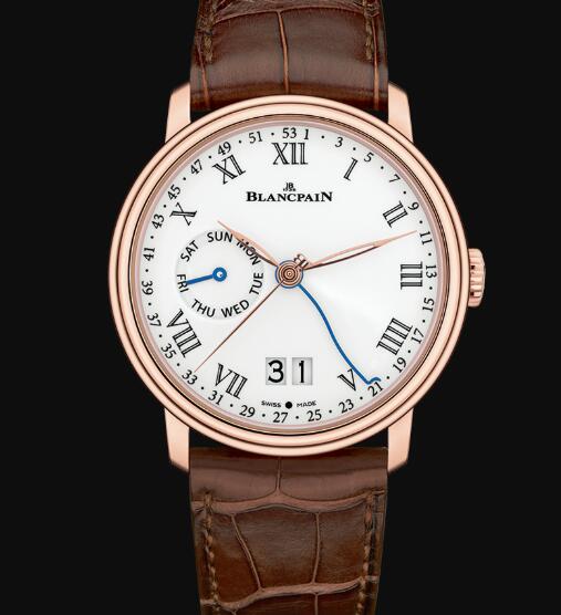 Blancpain Villeret Watch Review Semainier Grande Date 8 Jours Replica Watch 6637 3631 55A